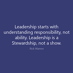 Leadership Responsibility