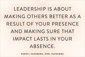Text of leadership quote