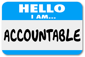 Accountability Name Badge