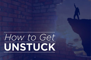 photo and text get unstuck